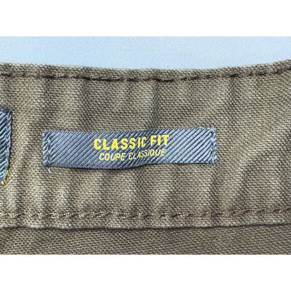 Cabela's Men's Classic Fit Straight Leg Brown Canvas Denim Jeans - Size 40x32 - Picture 7 of 8